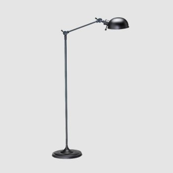 industrial floor lamp black